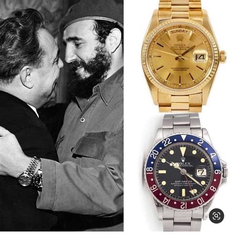 fidel castro rolex model|why are fidel castro watches.